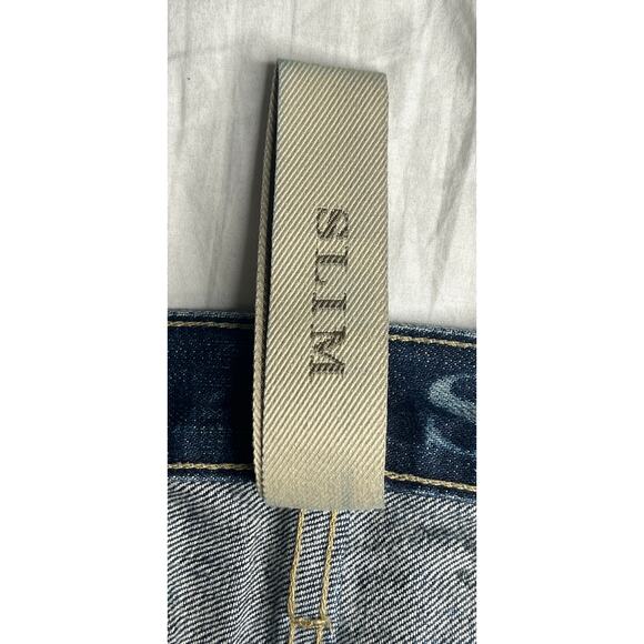 2-59 BURBERRY Men's Denim Jeans Slim 100% Cotton 30x32 - Picture 7 of 11